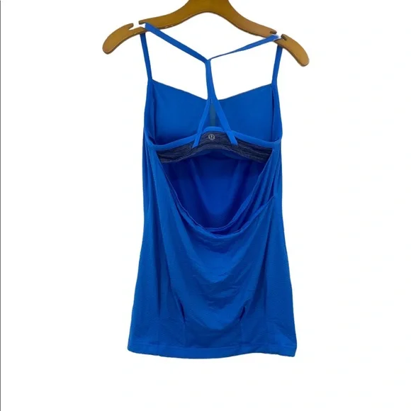 💕SALE💕 Lululemon Blue Scoop Neck Y Tank Top - Picture 3 of 7